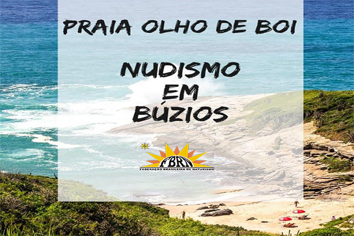 Praia Oficial Naturista Olho de Boi B&uacute;zios