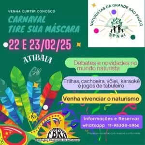 Carnaval no SPNAT – Tire sua Máscara